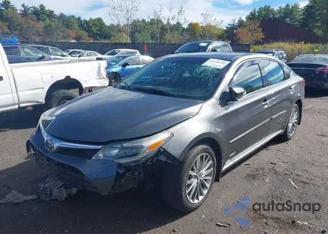 2016 Toyota Avalon Hybrid Limited from USA, damaged, VIN 4T1BD1EB9GU056935